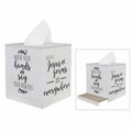 Youngs Wood Jesus & Germs Tissue Box 20349